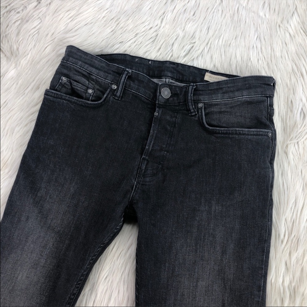 All Saints CIGARETTE SKINNY JEANS W30 in “Washed Black color” [like new]